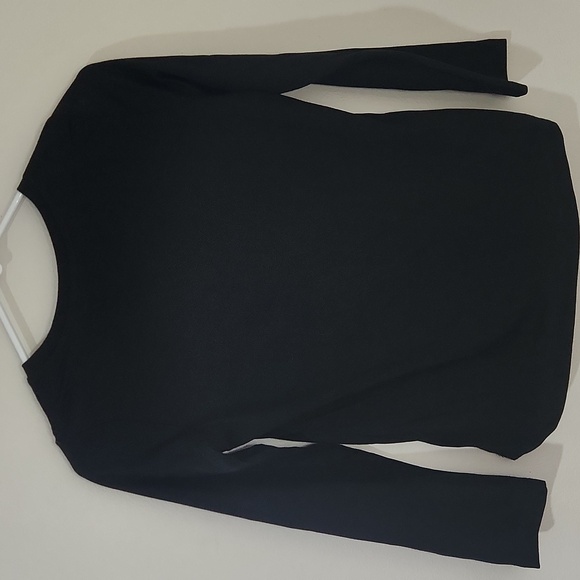 NEW Girls Puma Long Sleeve Black Pink Top Size Large (12-14) - Picture 3 of 5